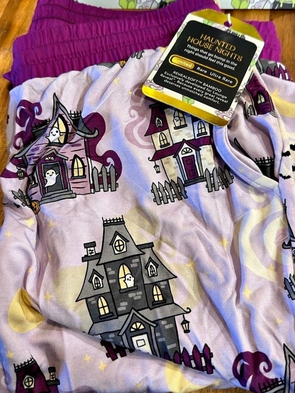 Bomb Party Halloween Loungewear Size Medium-Haunted House Nights